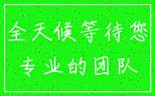全天候等待您_专业的团队