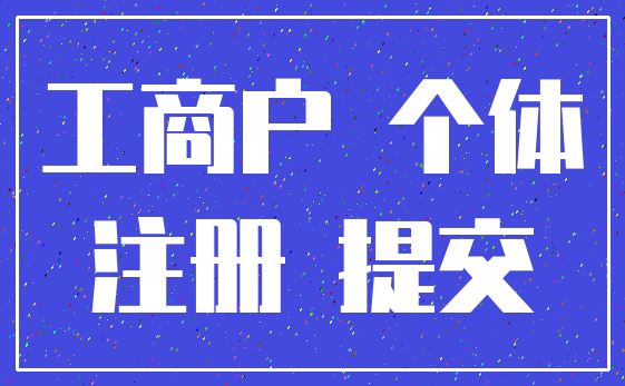 工商户 个体_注册 提交