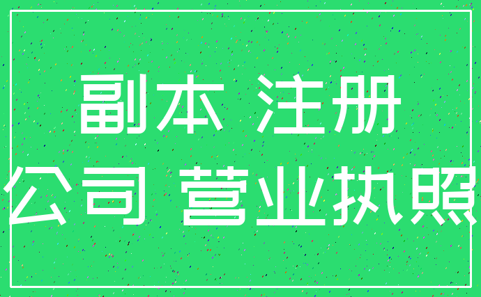 副本 注册_公司 营业执照