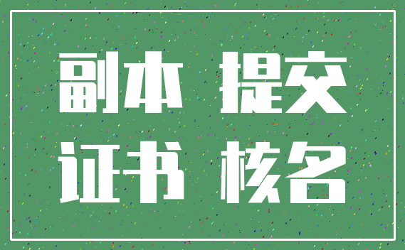 副本 提交_证书 核名