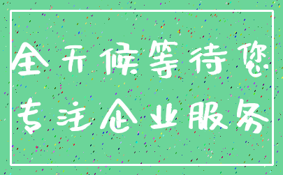 全天候等待您_专注企业服务
