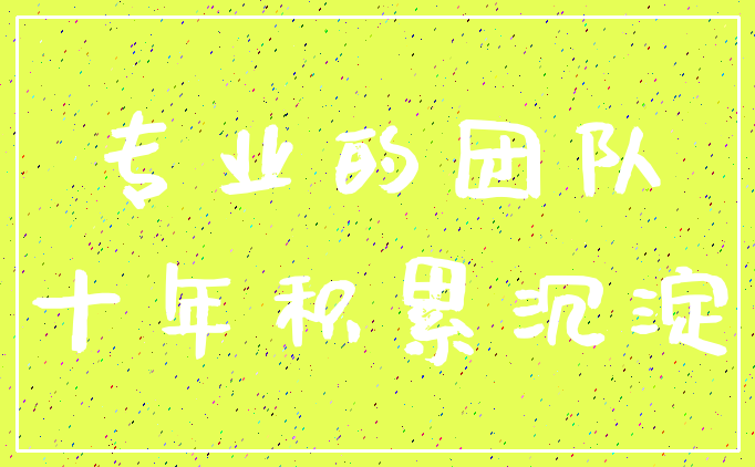 专业的团队_十年积累沉淀