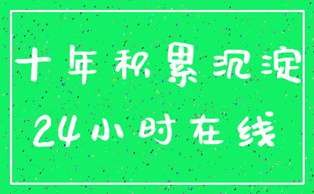 十年积累沉淀_24小时在线