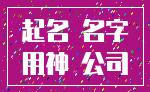 起名 名字_用神 公司