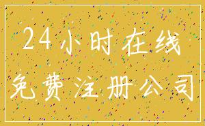 24小时在线_免费注册公司