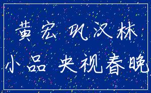 黄宏 巩汉林_小品 央视春晚