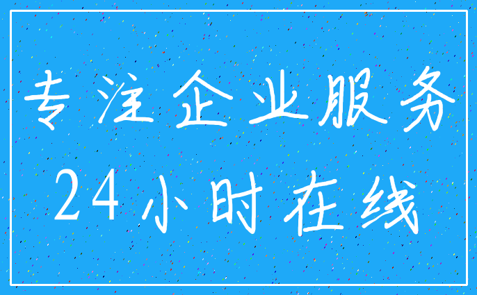 专注企业服务_24小时在线