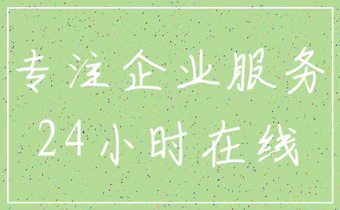 专注企业服务_24小时在线