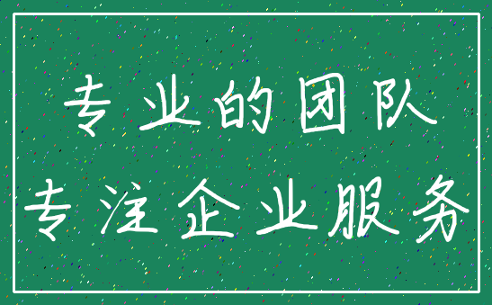 专业的团队_专注企业服务
