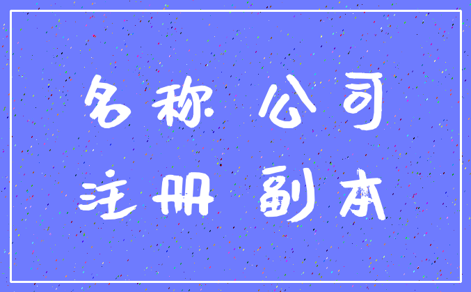 名称 公司_注册 副本