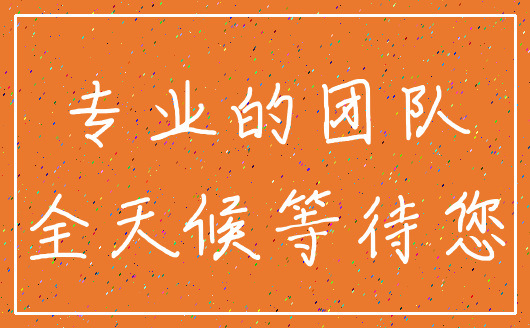 专业的团队_全天候等待您