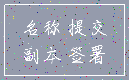 名称 提交_副本 签署