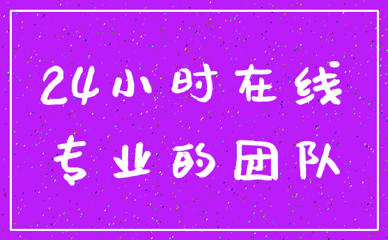 24小时在线_专业的团队