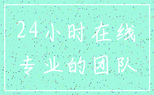 24小时在线_专业的团队