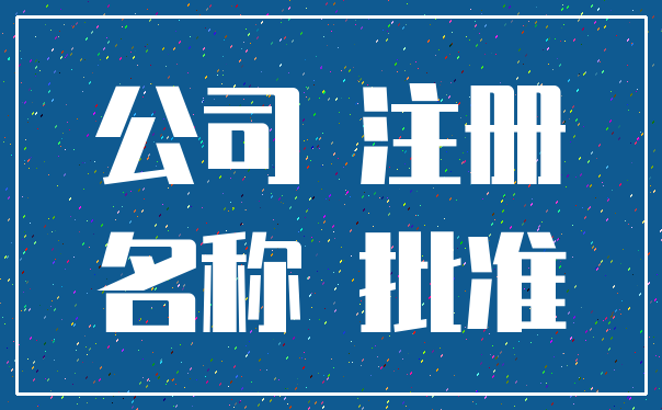 公司 注册_名称 批准