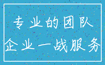 专业的团队_企业一战服务