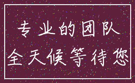 专业的团队_全天候等待您