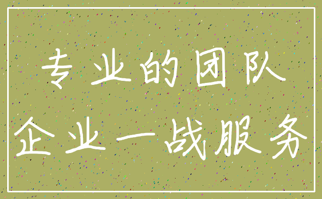 专业的团队_企业一战服务