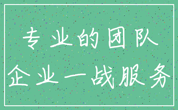 专业的团队_企业一战服务