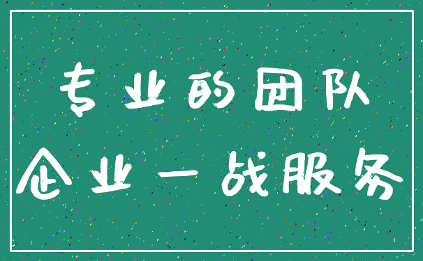 专业的团队_企业一战服务