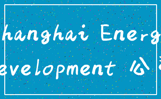 Shanghai Energy_Development 公司