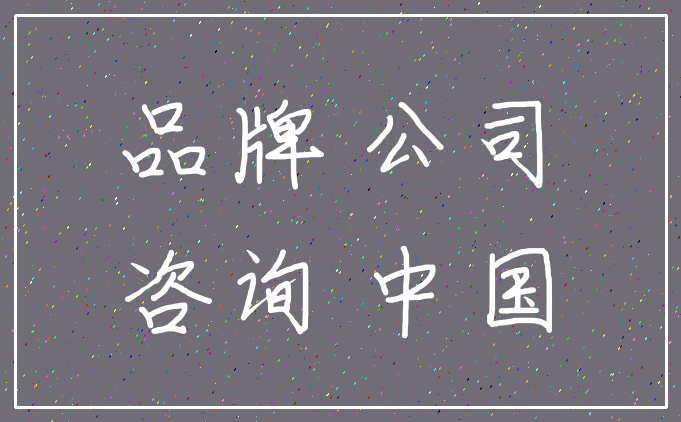 品牌 公司_咨询 中国