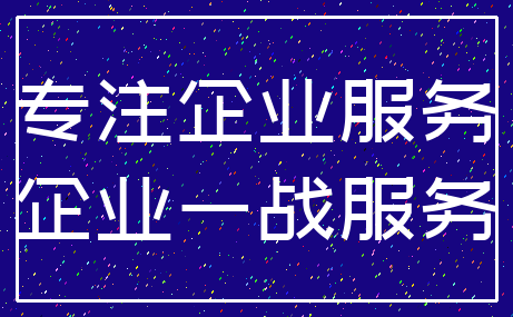 专注企业服务_企业一战服务