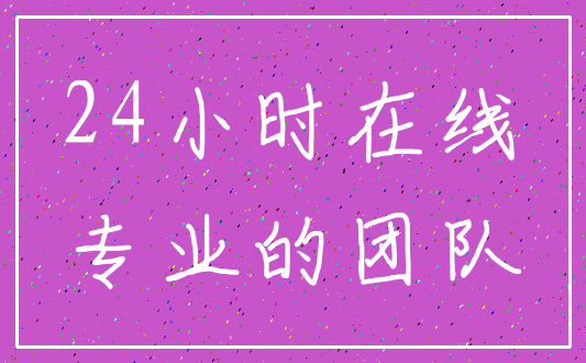 24小时在线_专业的团队