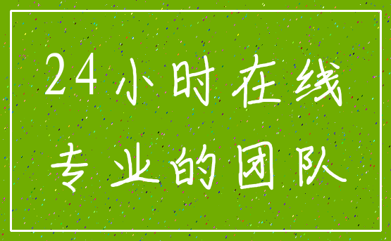 24小时在线_专业的团队