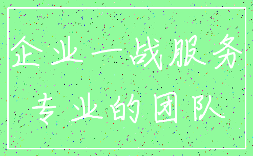 企业一战服务_专业的团队