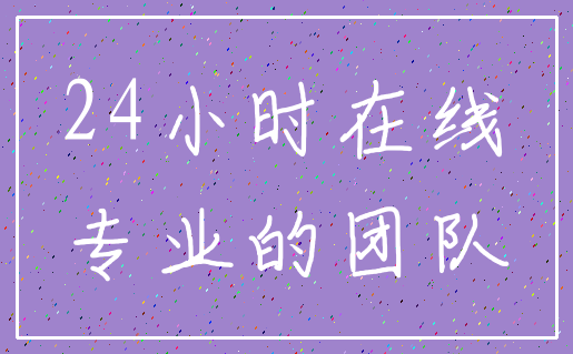 24小时在线_专业的团队