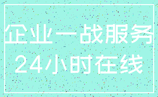企业一战服务_24小时在线