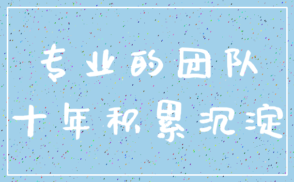 专业的团队_十年积累沉淀