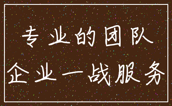 专业的团队_企业一战服务