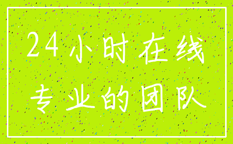24小时在线_专业的团队