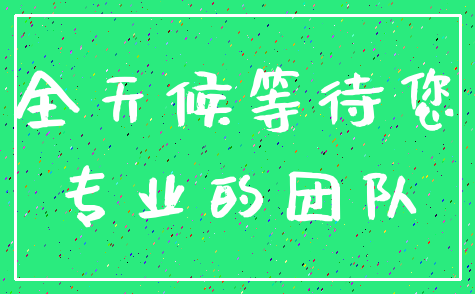 全天候等待您_专业的团队