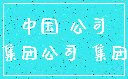 中国 公司_集团公司 集团