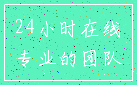 24小时在线_专业的团队