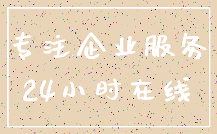专注企业服务_24小时在线
