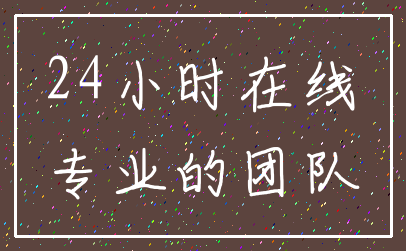 24小时在线_专业的团队