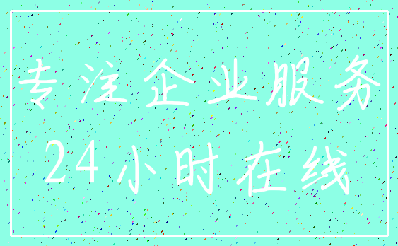 专注企业服务_24小时在线