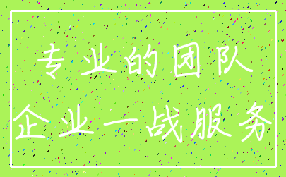 专业的团队_企业一战服务