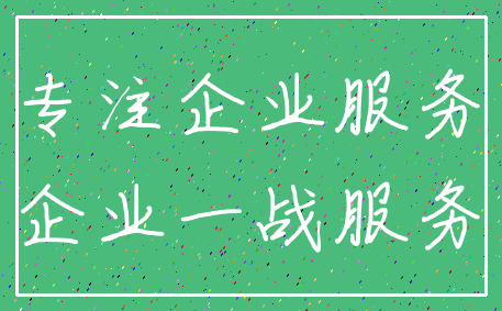 专注企业服务_企业一战服务