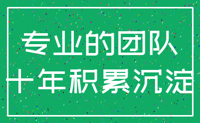 专业的团队_十年积累沉淀