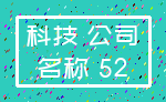 科技 公司_名称 52