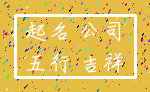 起名 公司_五行 吉祥