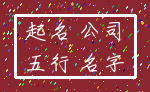 起名 公司_五行 名字