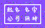 起名 名字_公司 用神