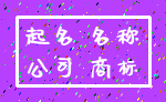 起名 名称_公司 商标