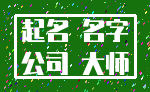 起名 名字_公司 大师